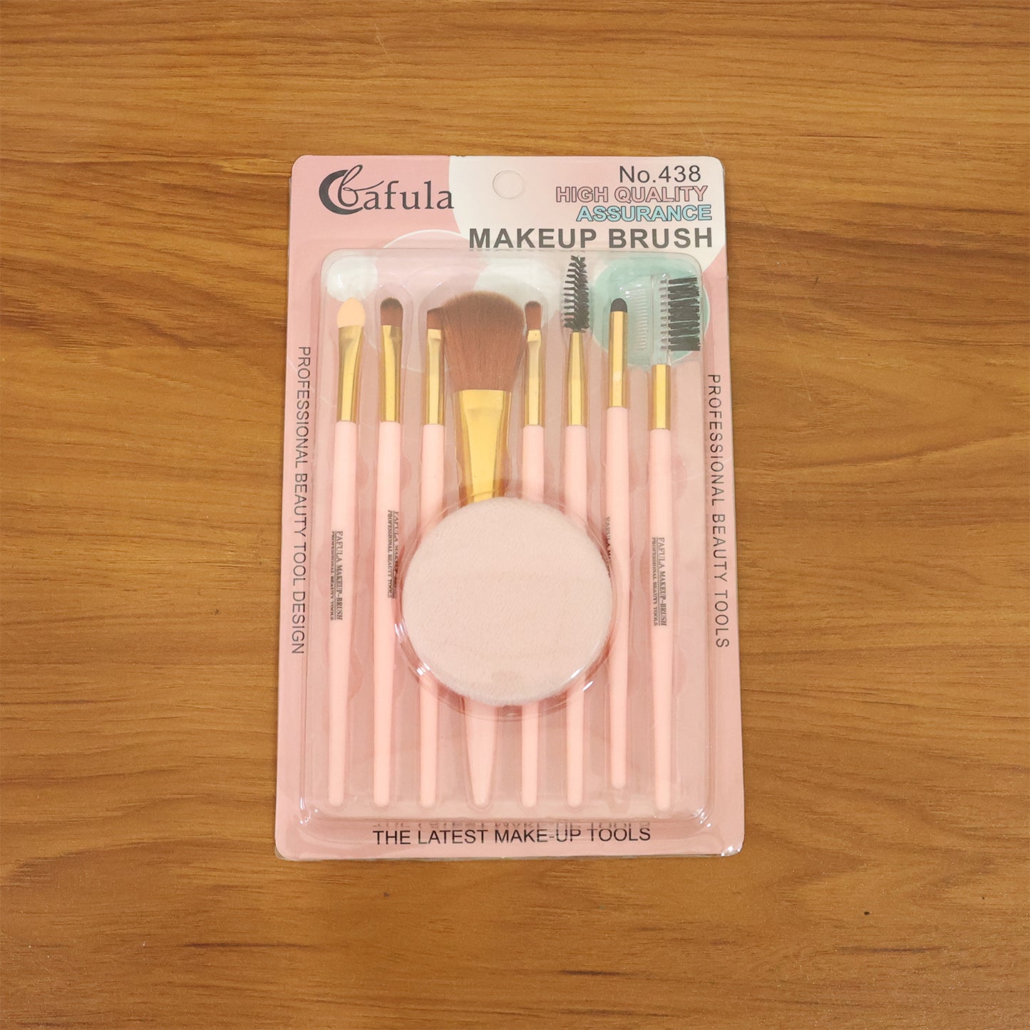 9-in-1 Professional Makeup Brush Set (1 Set) Beauty Accessories