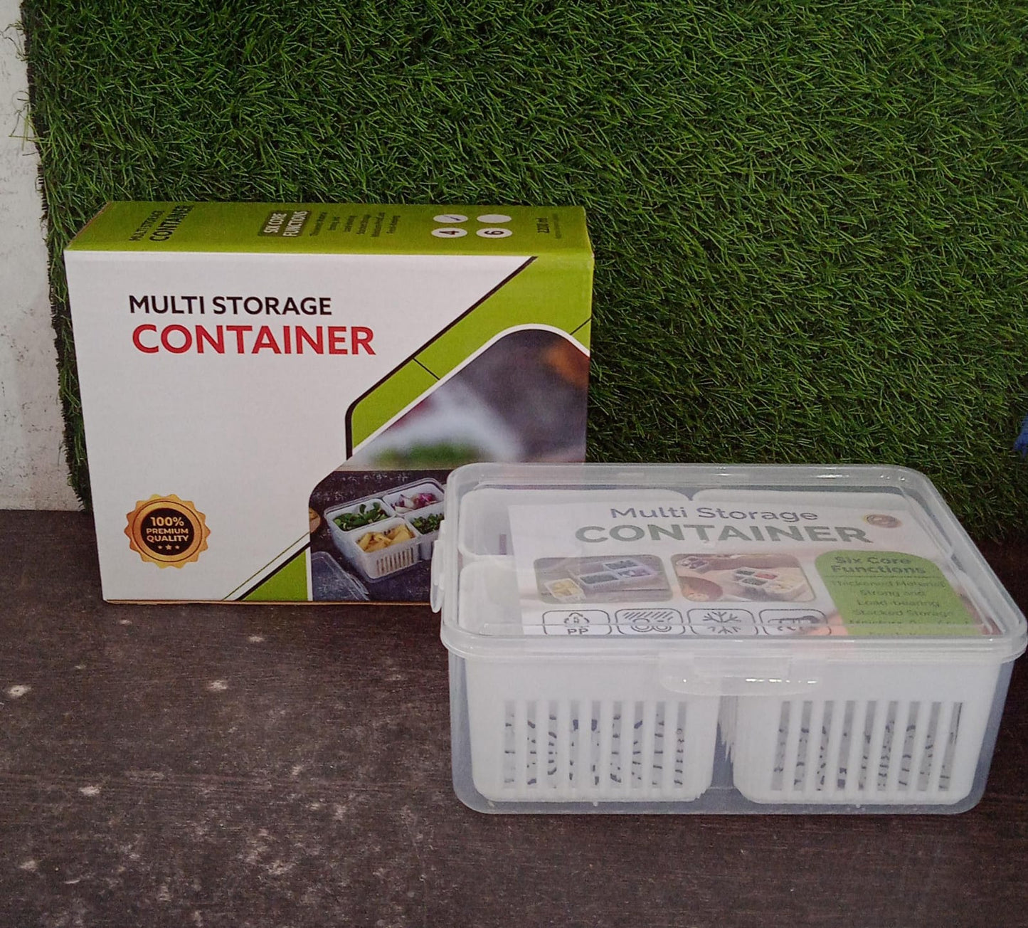 Fridge Storage Boxes Set Refrigerator Food Box (1 Pc) Food Containers