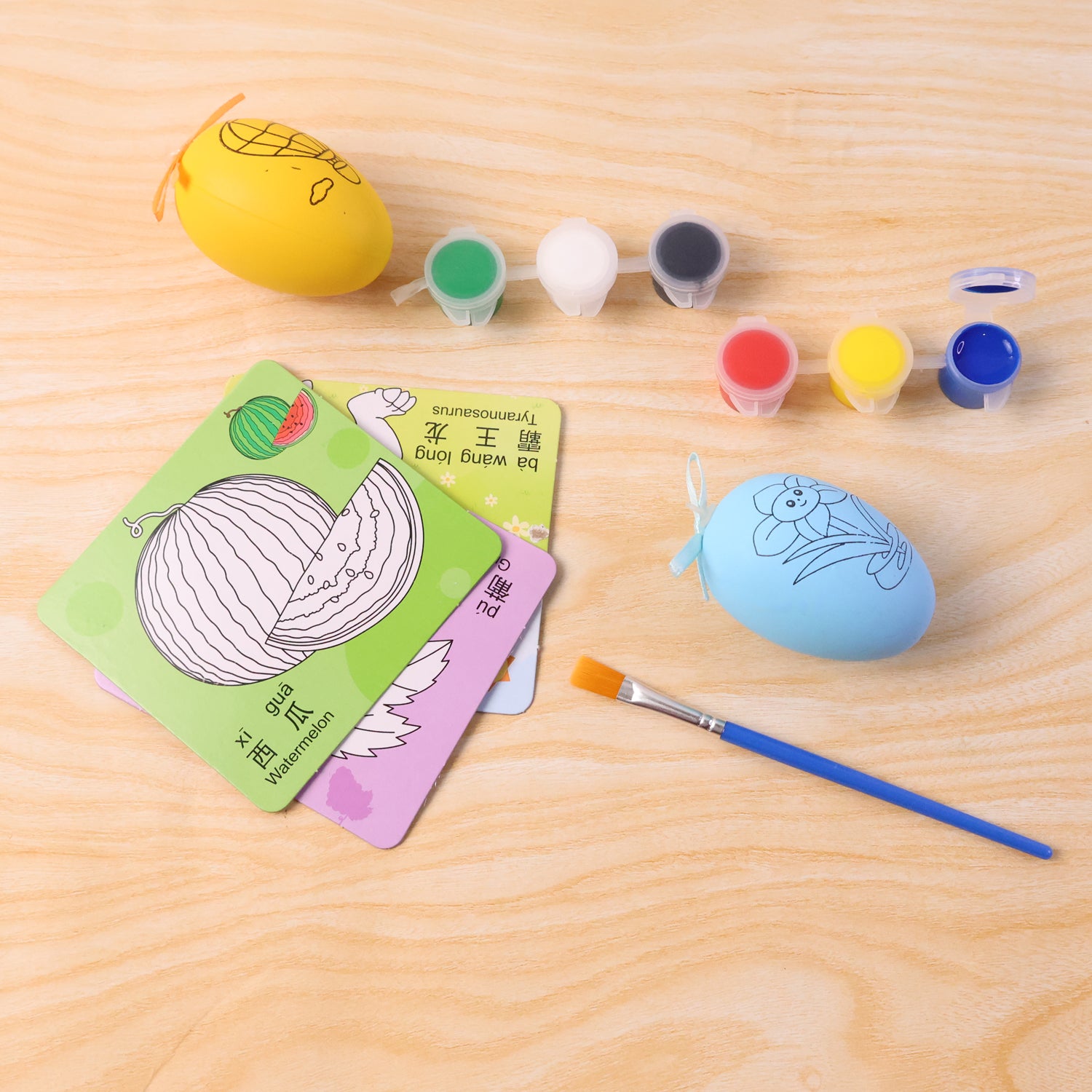 Kids Creative Paint Learning Activity Kit (1 Set) Art Supplies