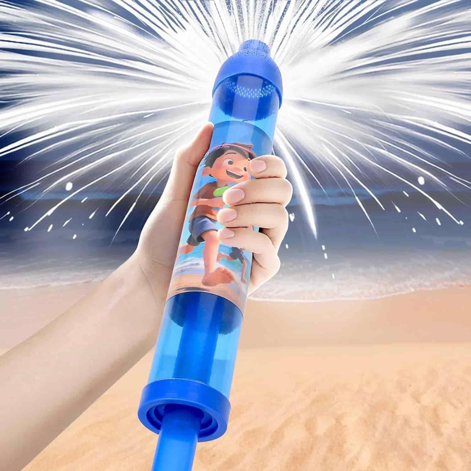 Holi Pipe Pichkari with Spray | Water Gun for Holi Festival & Color Run Toys and Games
