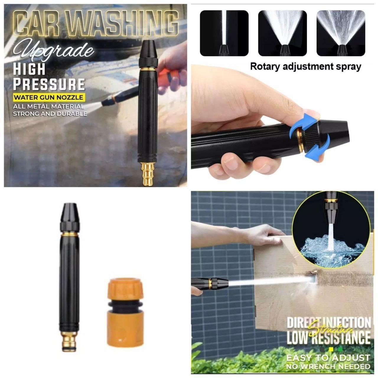 Portable High Pressure Washing Water Nozzle (Black) Nozzles