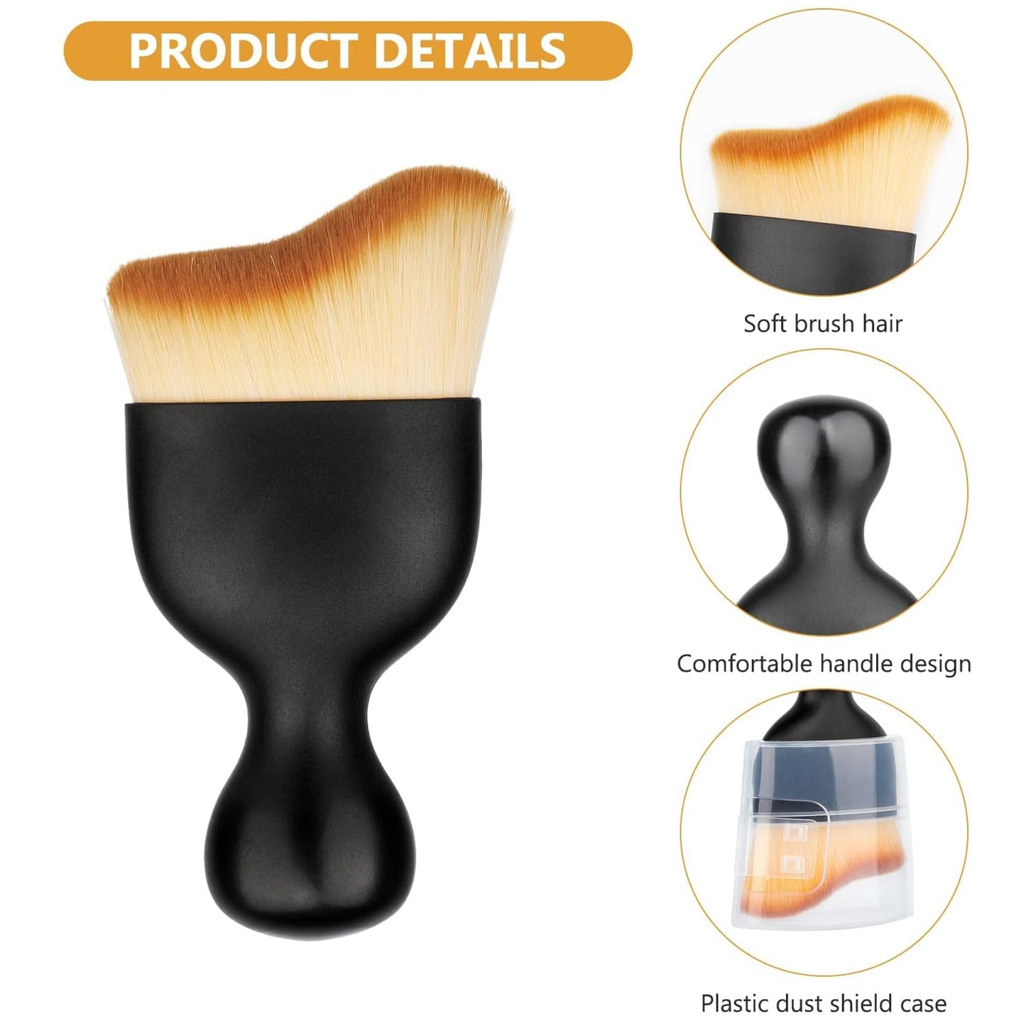 Mini Car Interior Cleaning Soft Brush -car Cleaning Brushes Duster (1 Pc) Car Accessories
