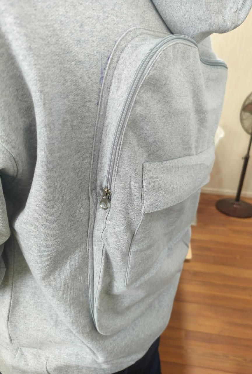 Men’s Solid Zip Up Hoodie | Fleece Hooded Sweatshirt Men's Clothing