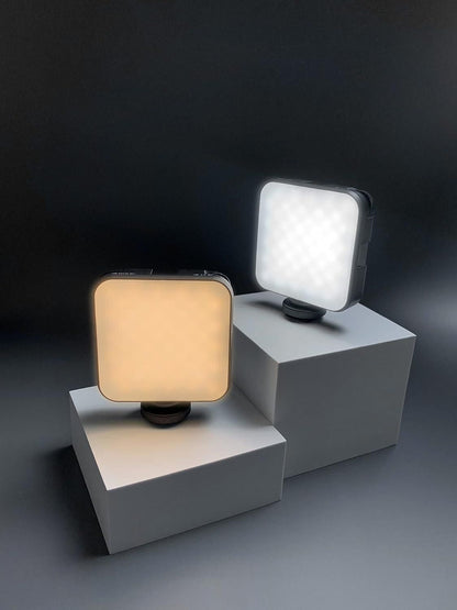 LED Video Light with Phone Holder Clip Camera Accessories