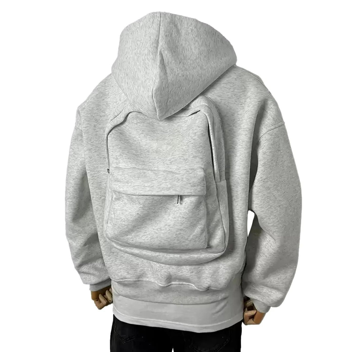 Men’s Solid Zip Up Hoodie | Fleece Hooded Sweatshirt Men's Clothing