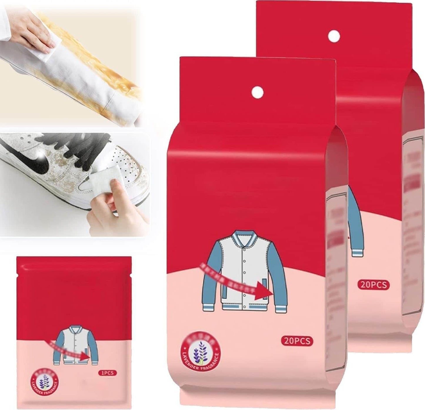 Stain Removal Wet Wipes Health and Beauty