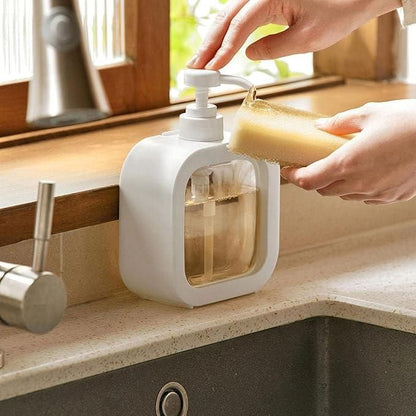 Plastic Empty Bottle Soap Dispenser For Bathroom Kitchen Large Soap Dispenser