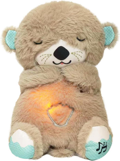 Breathing Teddy Bear with Soothing Music, Comfort Plush Toys & Games