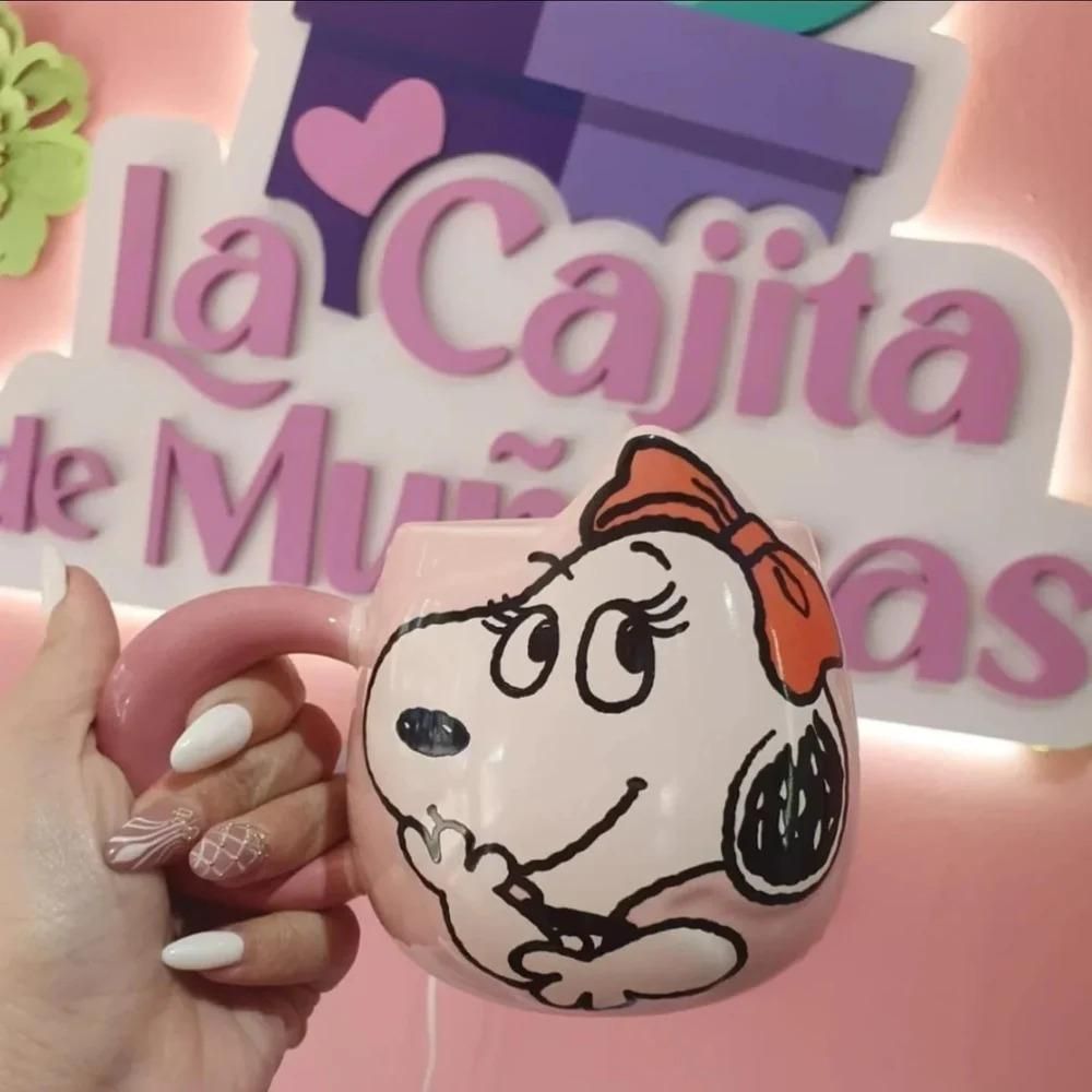 Anime Cartoon Snoopy Ceramic Mug - 500ml Coffee Cup Home & Kitchen