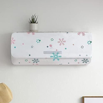 Folding Ac Cover-Spilt Ac Dust Cover Waterproof Folding Ac Cover(1 Ton) Home Appliances
