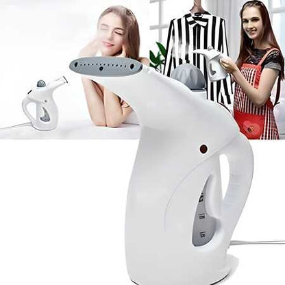 Fast Heat-Up Portable Garment & Facial Steamer Iron Brush | Travel Handy Home Appliances