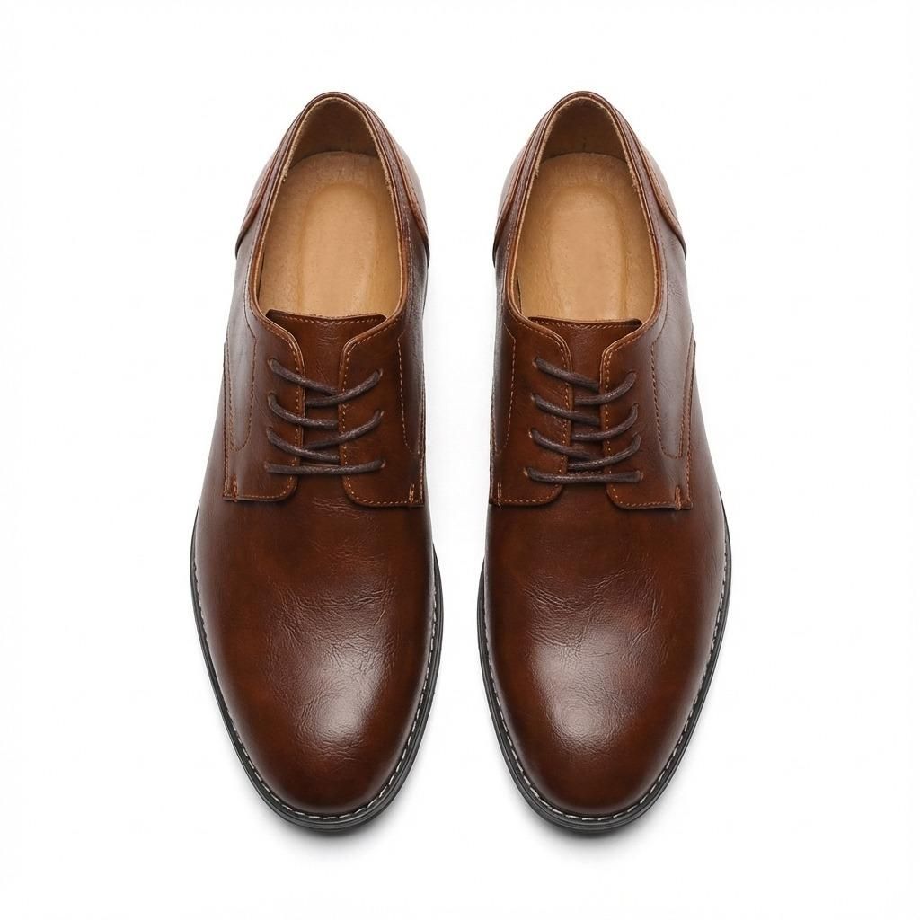Men's Smart Brown Formal Shoes Footwear