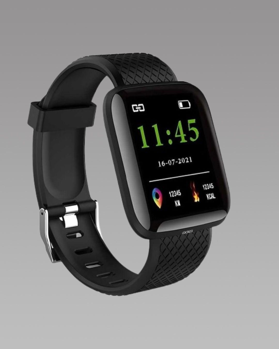 ID116 Plus Smart Bracelet Fitness Tracker Color Screen Smartwatch Heart Rate Blood Pressure Pedometer Sleep Monitor Smart Watch