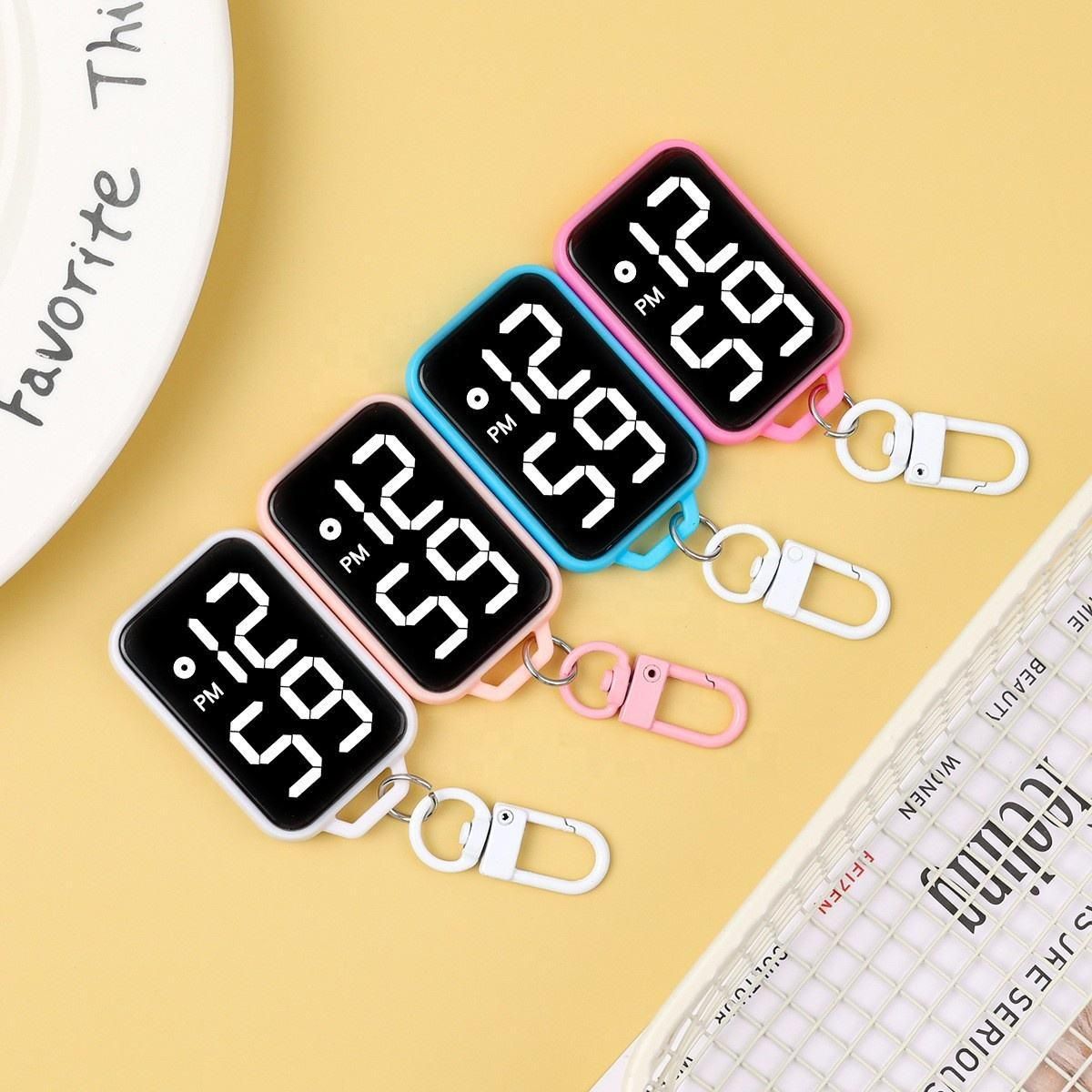 Digital Clock Keychain (Assorted Colors) Accessories