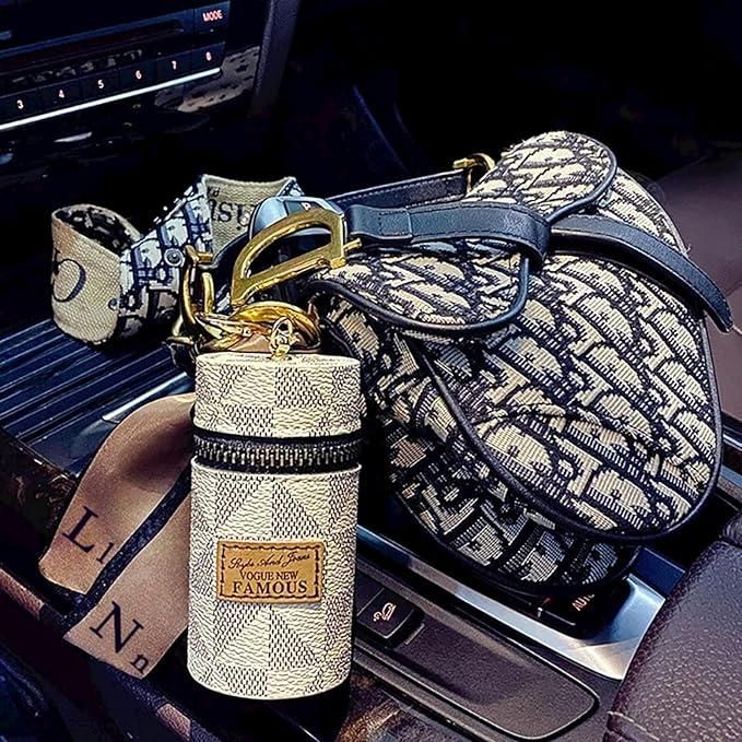 Mini Lipstick Case with Keychain Beauty Accessories