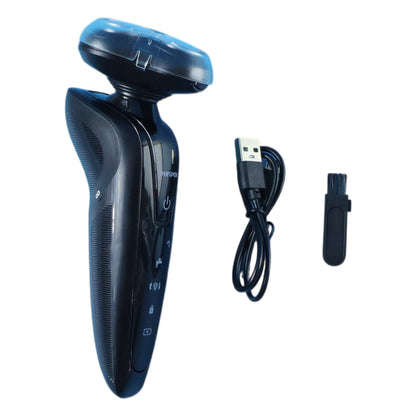 Rechargeable Electric Rotary Shaver Trimmer For Men (1 Set) Health & Beauty > Shaving & Hair Removal > Electric Shavers