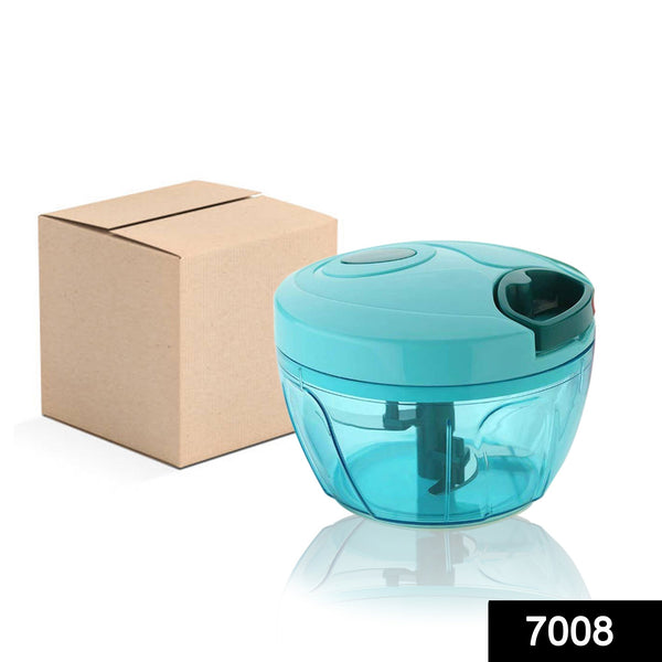 Manual Stainless Steel Blades Compact Hand Held Vegetable Chopperslicer (Brown Package Box) Kitchen Appliance