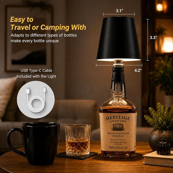 Rechargeable LED Table Lamp | USB Type-C Light | Gift for Women, Staff, Family & Friends | Birthday Present | Diwali Gift | Festival Gifting Set home_goods