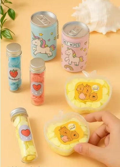 Combo Of 6 - Wet Wipes Can And Paper Soap Personal Care