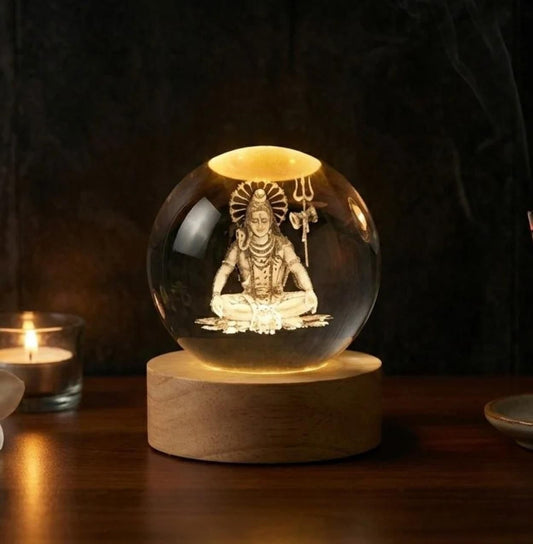 Shiv Crystal LED Lamp | Grab Now Home Decor