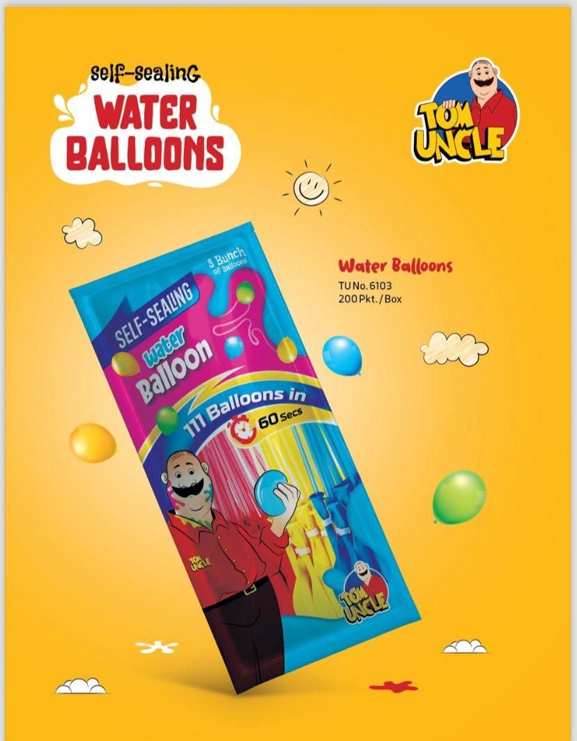 Quick Fill Self Sealing Magic Biodegradable Rapid fill Bomb Water Baloon Toys & Games