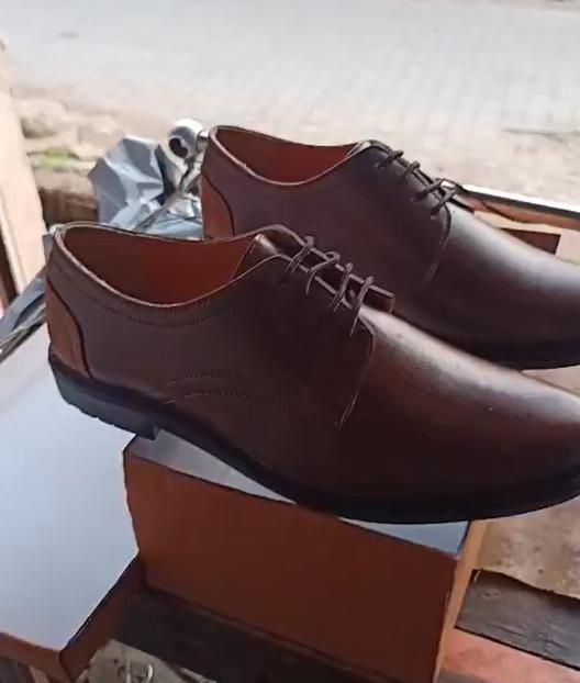 Men's Smart Brown Formal Shoes Footwear