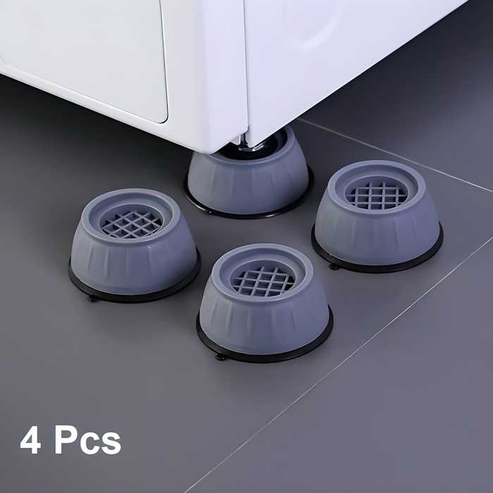 Anti Vibration Pads for Washing Machine (Pack of 4) | Shock-Proof Feet Home Appliances