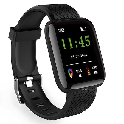 ID116 Plus Smart Bracelet Fitness Tracker Color Screen Smartwatch Heart Rate Blood Pressure Pedometer Sleep Monitor Smart Watch