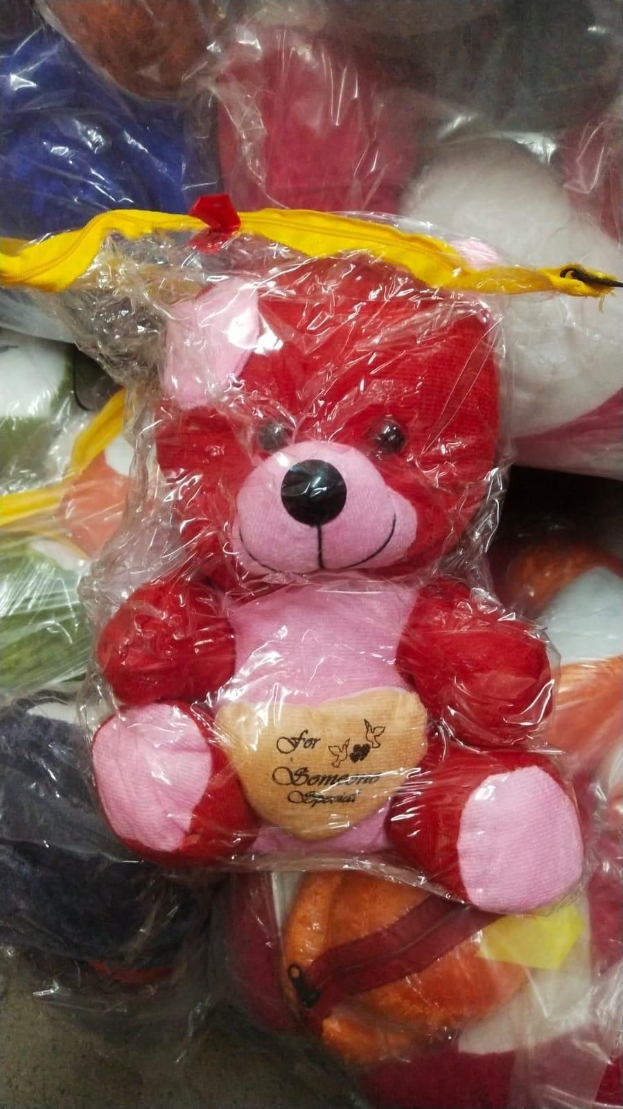 Love Quote Soft Teddy Bear with Heart | Valentine's Day Gift for Kids & Couples Toys & Games