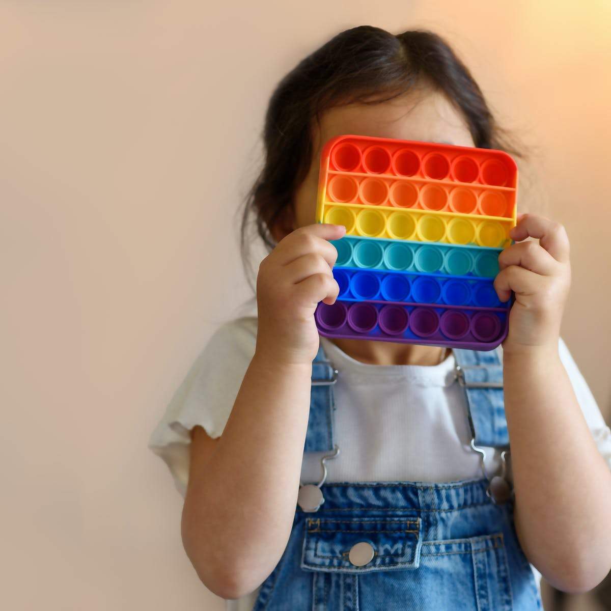 Random Shape Rainbow Colored Fidget (1pc Only) Toys & Games