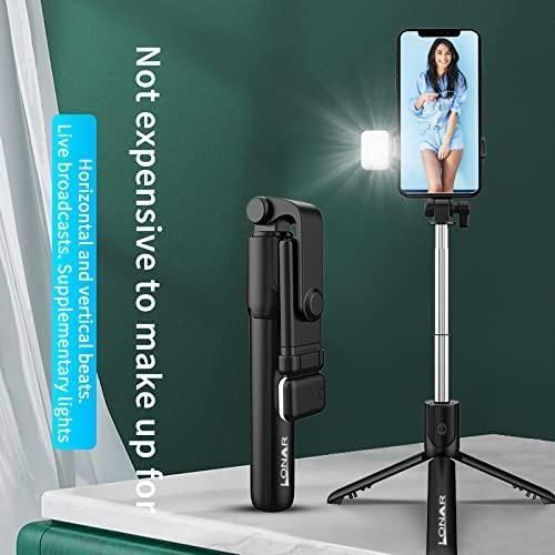Extendable 3-in-1 Selfie Stick Tripod with Bluetooth Remote Mobile Phone Accessories
