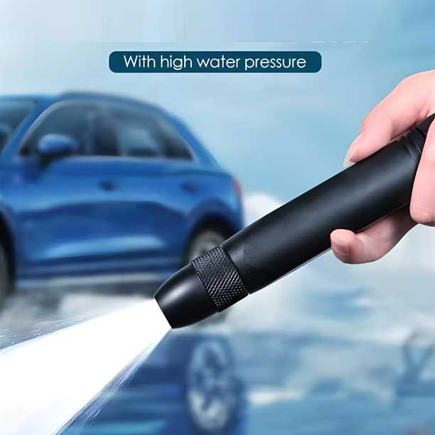 Portable High Pressure Washing Water Nozzle (Black) Nozzles