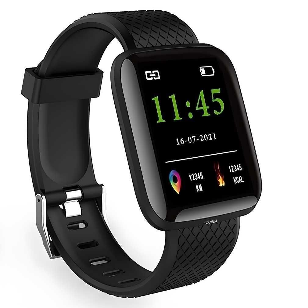 ID116 Plus Smart Bracelet Fitness Tracker Color Screen Smartwatch Heart Rate Blood Pressure Pedometer Sleep Monitor Smart Watch