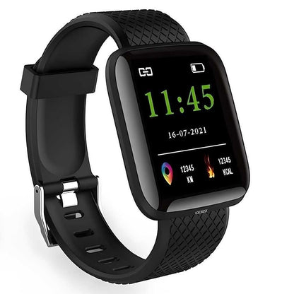 ID116 Plus Smart Bracelet Fitness Tracker Color Screen Smartwatch Heart Rate Blood Pressure Pedometer Sleep Monitor Smart Watch