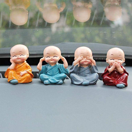 Baby Buddha 4pc And Show Piece Used For House Office And Official Decorations Etc. Home Decor