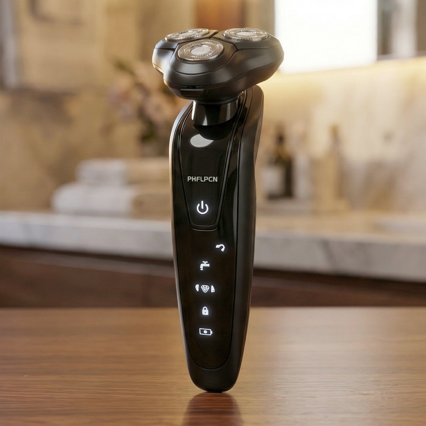 Rechargeable Electric Rotary Shaver Trimmer For Men (1 Set) Health & Beauty > Shaving & Hair Removal > Electric Shavers