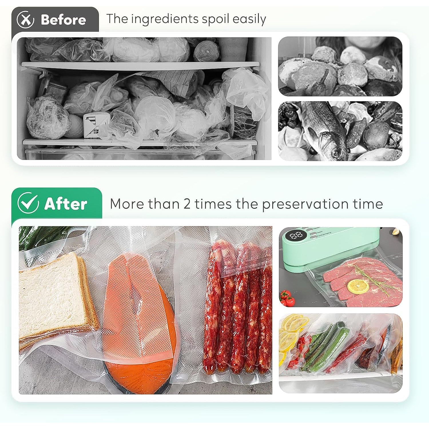 Rechargeable Electric Vacuum Sealer Machine vaccum sealers