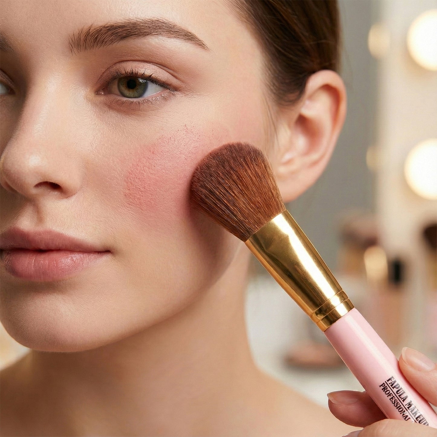 9-in-1 Professional Makeup Brush Set (1 Set) Beauty Accessories