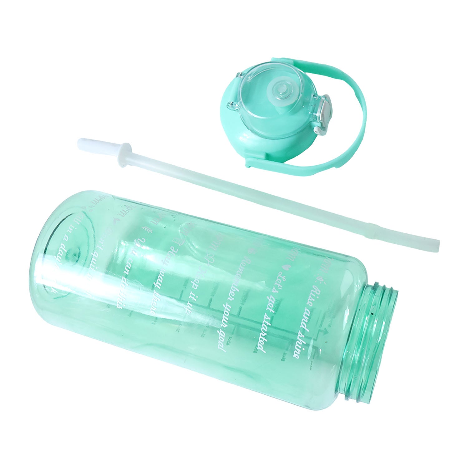 2 Litre Large Capacity Leakproof Sports Water Bottle (1 Pc) Water Bottles