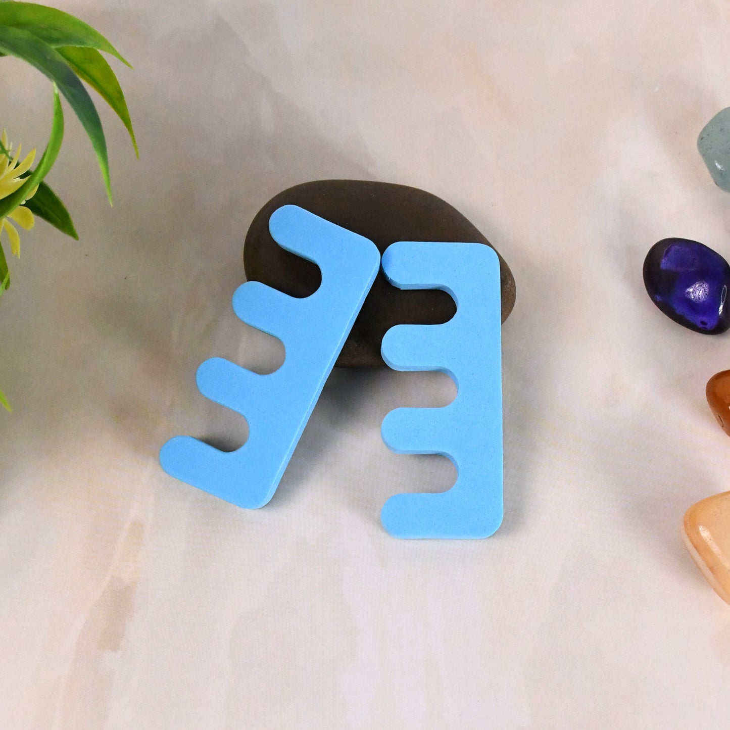 Toe Separators Toe Spacers Sponge Toe Stretcher Pedicures (1 Pair) Health and Beauty