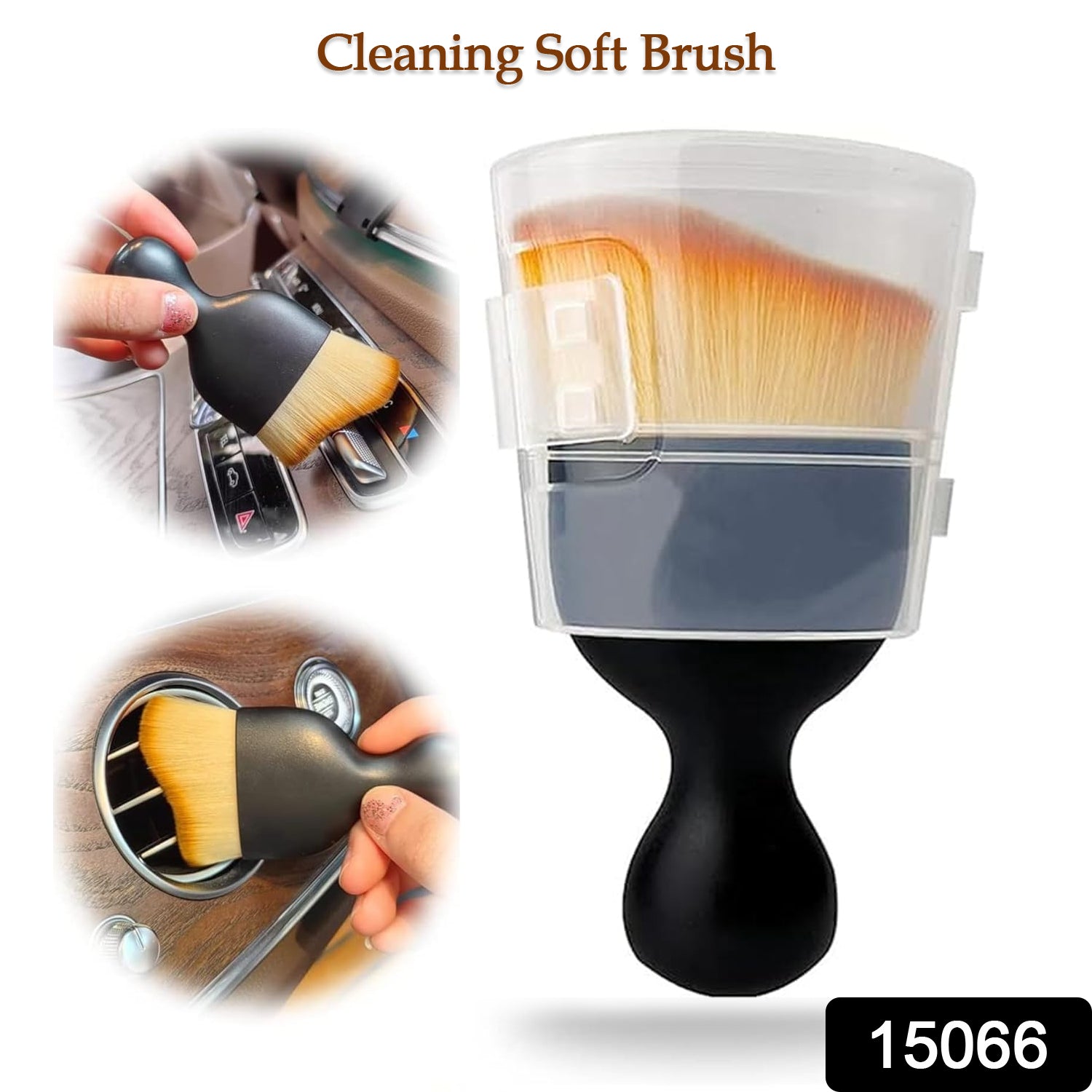 Mini Car Interior Cleaning Soft Brush -car Cleaning Brushes Duster (1 Pc) Car Accessories