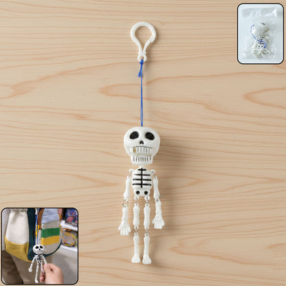 Hanging Skeleton Doll Keychain (1 Pc) Accessories