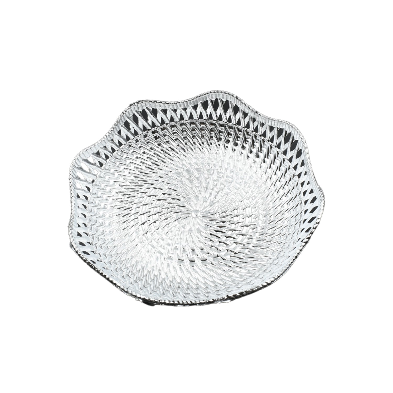 Round Serving Tray Traditional Serving Tray Multipurpose (1 Pc ) Tableware