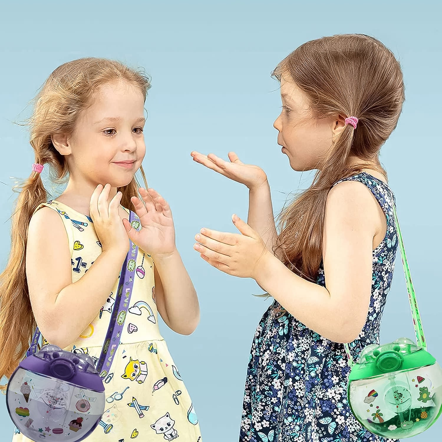 Donut Water Bottle Sipper Bottle (1 Pc 400 Ml Approx)