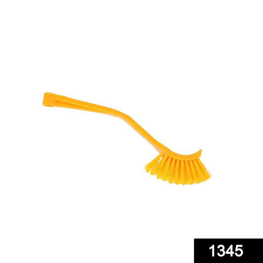 Plastic Toilet Seat Cleaning Brush - Wash Basin & Bathroom Scrubber Bathroom Cleaning Tools