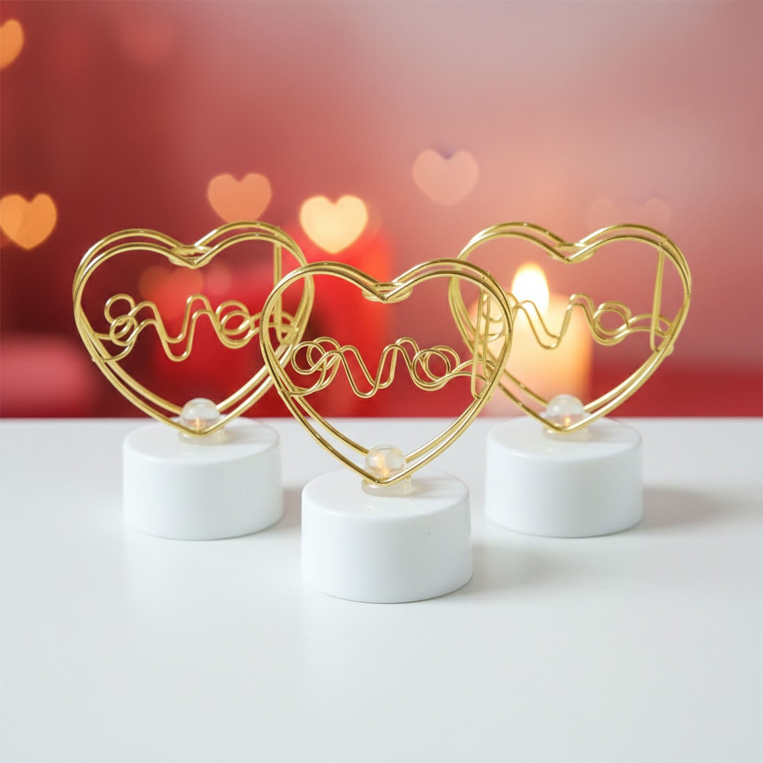 Romantic Heart Love Decorative Gift Set (1 Set) Gifts