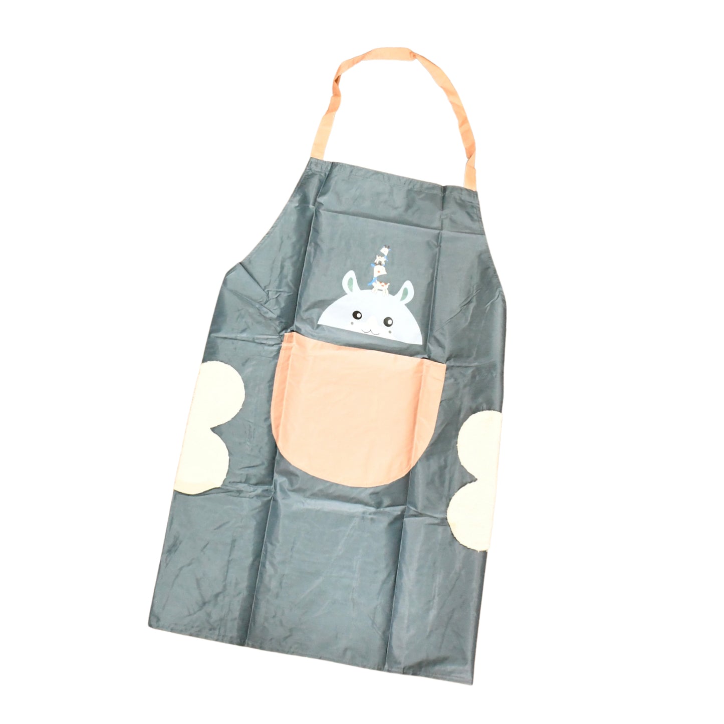 Cute Cartoon Animal Design Kitchen Apron (1 Pc) Aprons