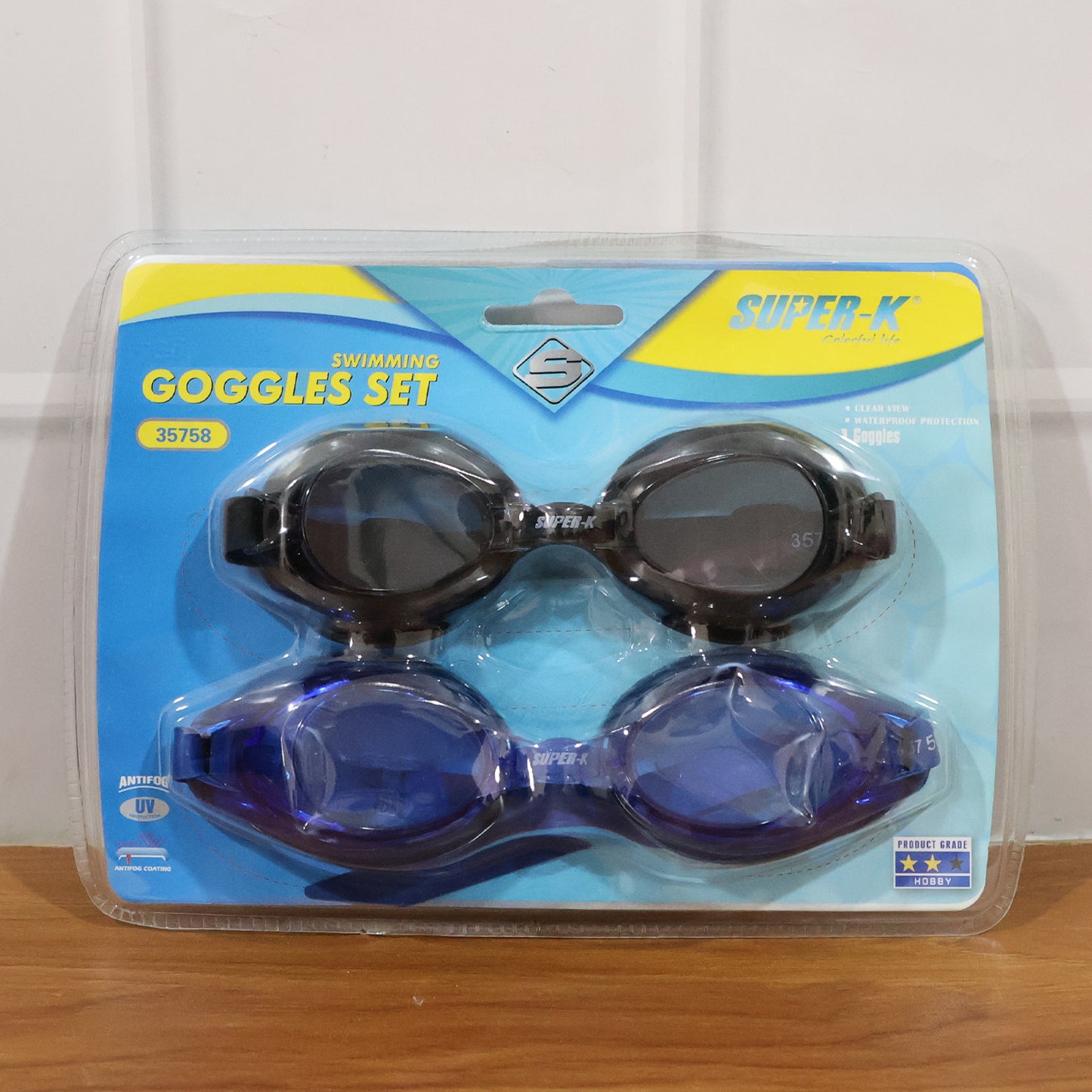 Swimming Goggles Set (2 Pieces Set) Swimwear