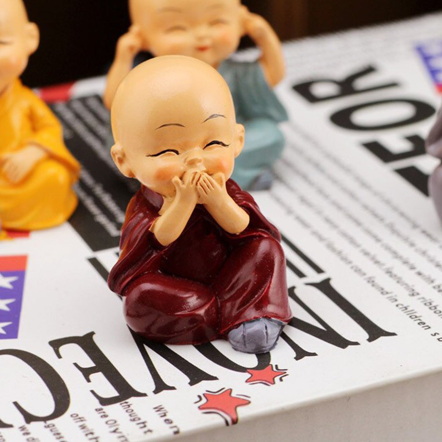 Baby Buddha 4pc And Show Piece Used For House Office And Official Decorations Etc. Home Decor