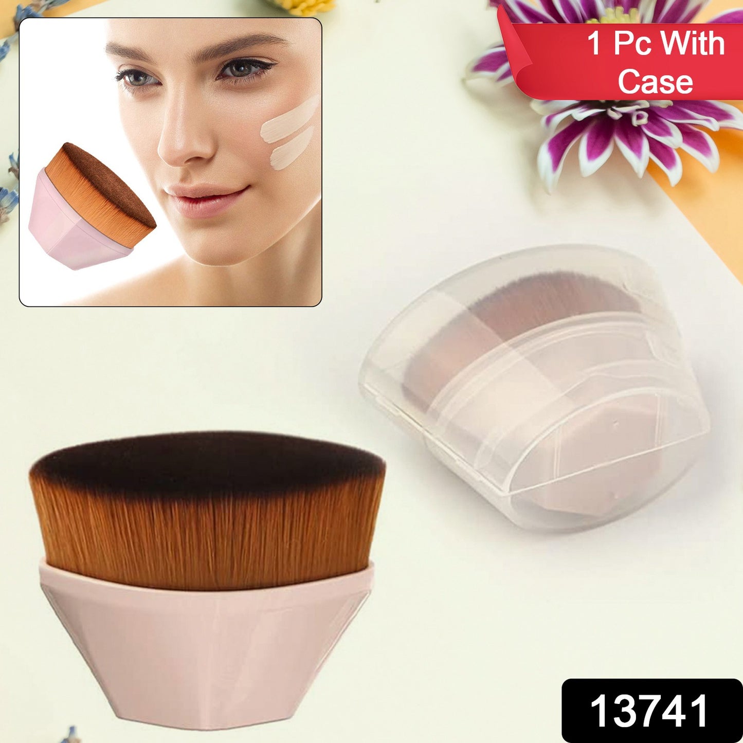 Foundation Makeup Brushnbspperfect Makeup Brush Portable Case (1 Pc) Beauty Accessories